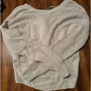 Gray sweater
